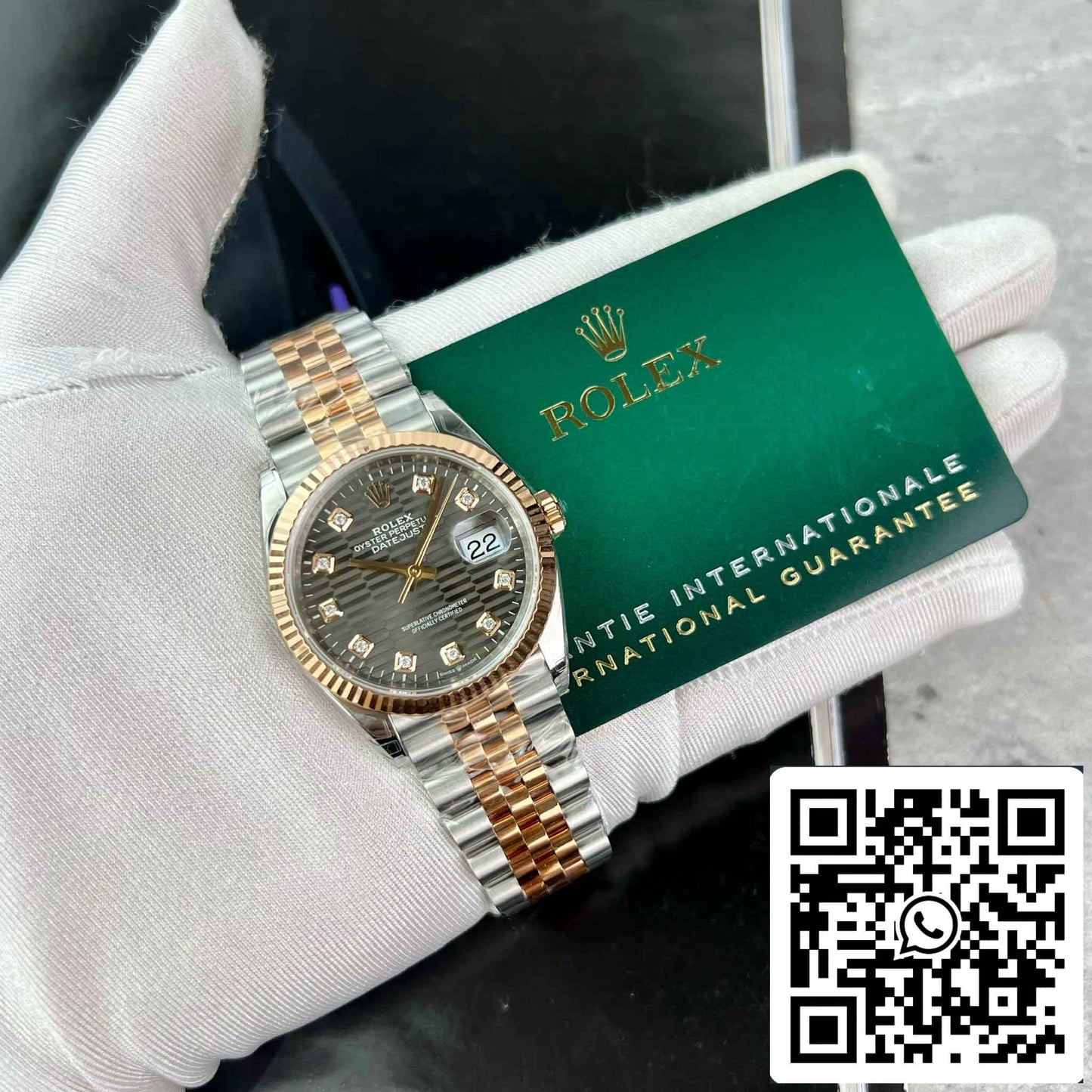 replica Rolex Datejust 126231-0041 Watch 36mm Best 1:1 Edizione VS Fabbrica
