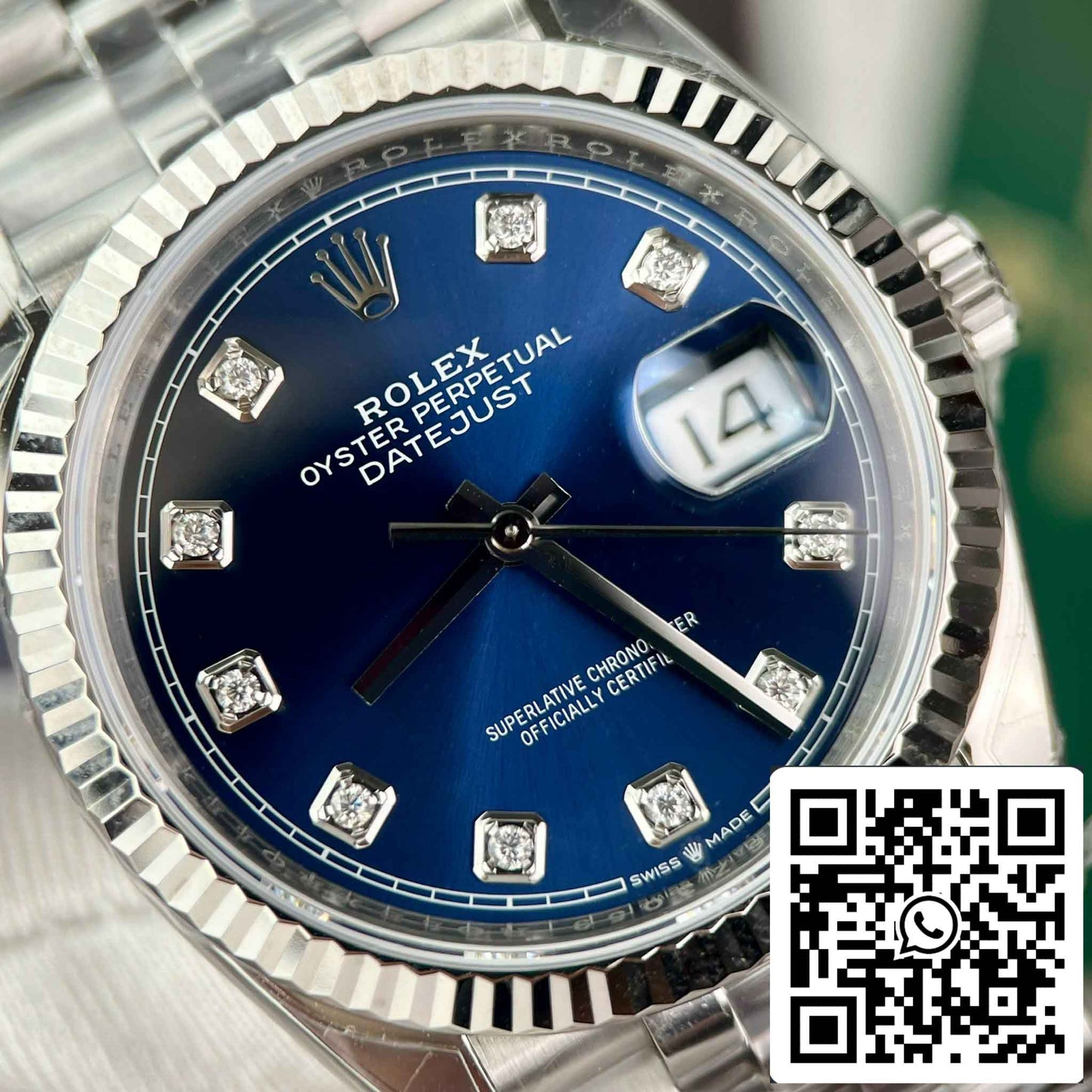 replica Rolex Datejust 36 M126234-0037 Oystersteel Best 1:1 Edizione VS Fabbrica