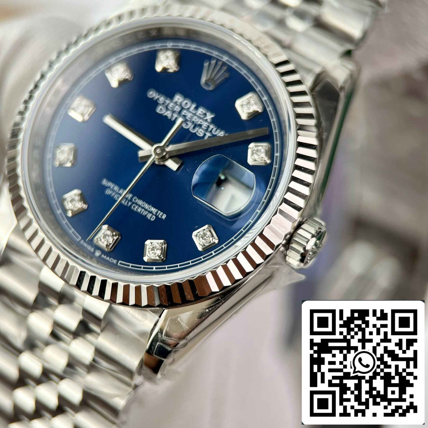 replica Rolex Datejust 36 M126234-0037 Oystersteel Best 1:1 Edizione VS Fabbrica