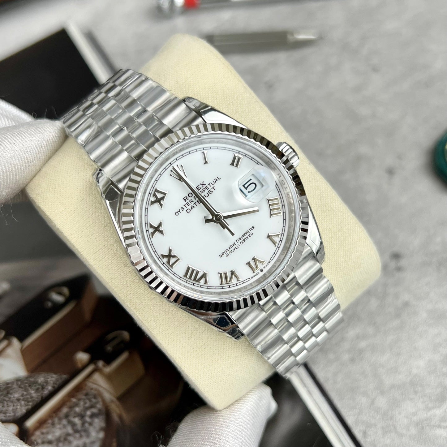 replica Rolex Datejust M126234-0025 36MM 1:1 edizione migliore VS Fabbrica acciaio inossidabile