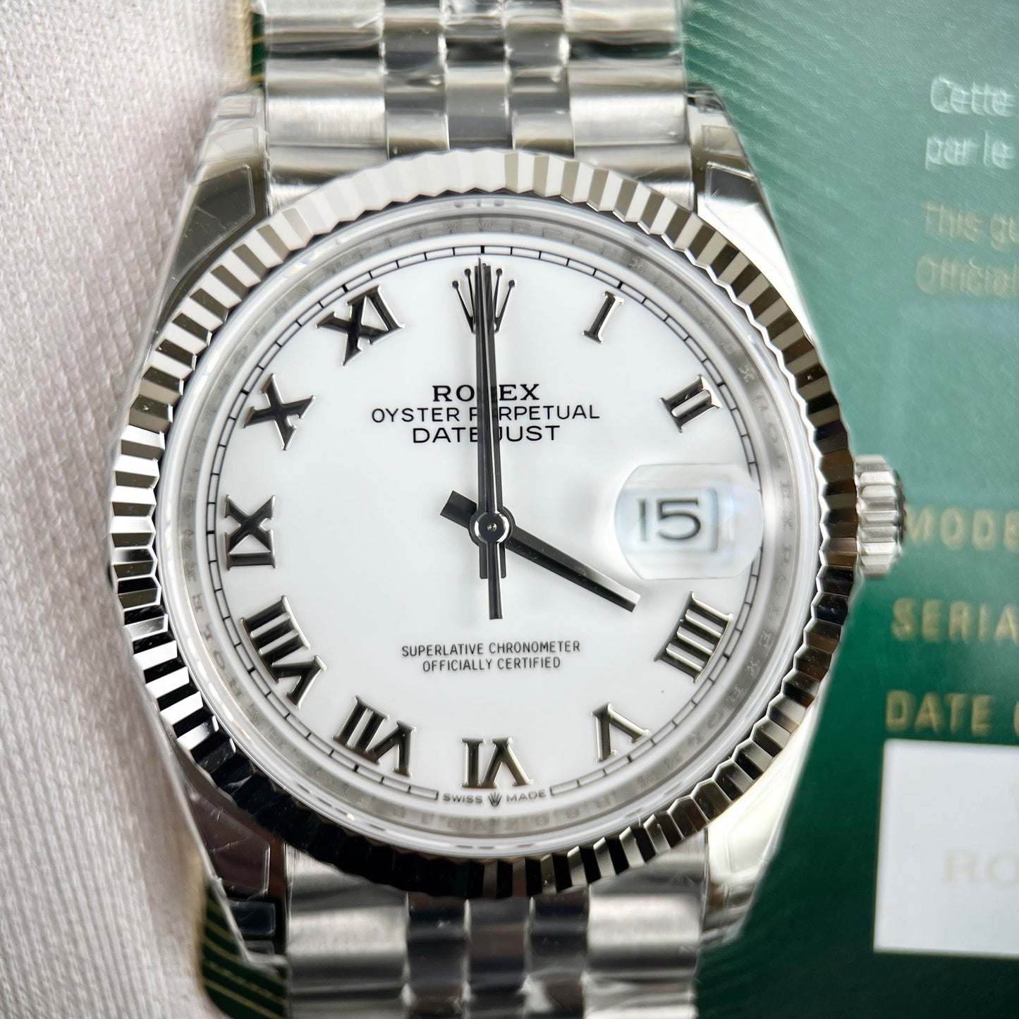 replica Rolex Datejust M126234-0025 36MM 1:1 edizione migliore VS Fabbrica acciaio inossidabile