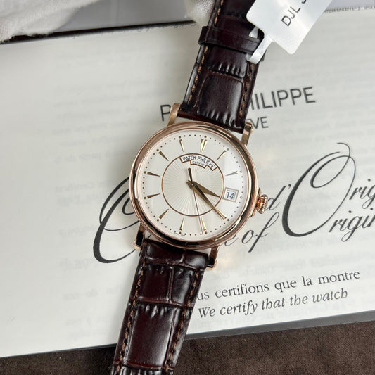 Patek Philippe Calatrava 5153R-001 revestido em amarelo 18k Oro 3K Fabbrica