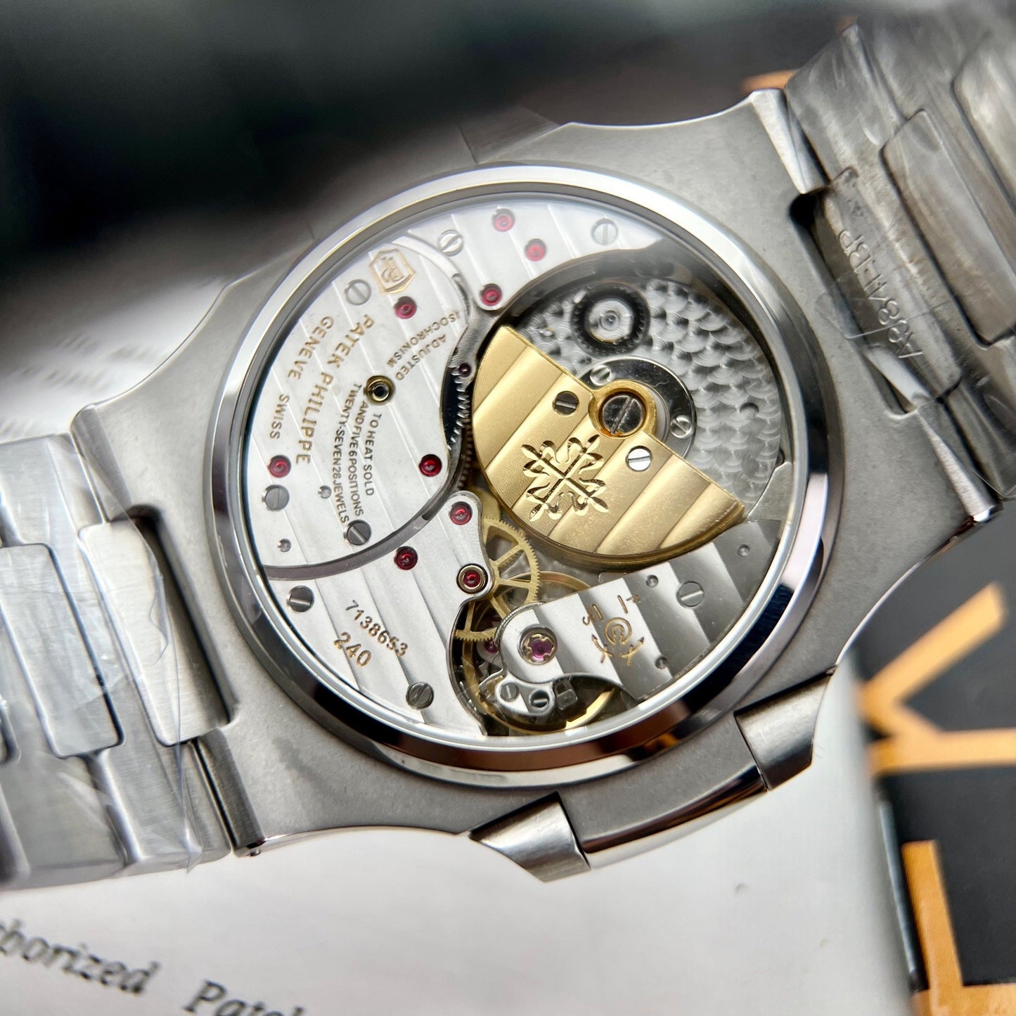 Patek Philippe Nautilus 5712GR 1:1 edizione migliore GR Fabbrica Grigio quadrante