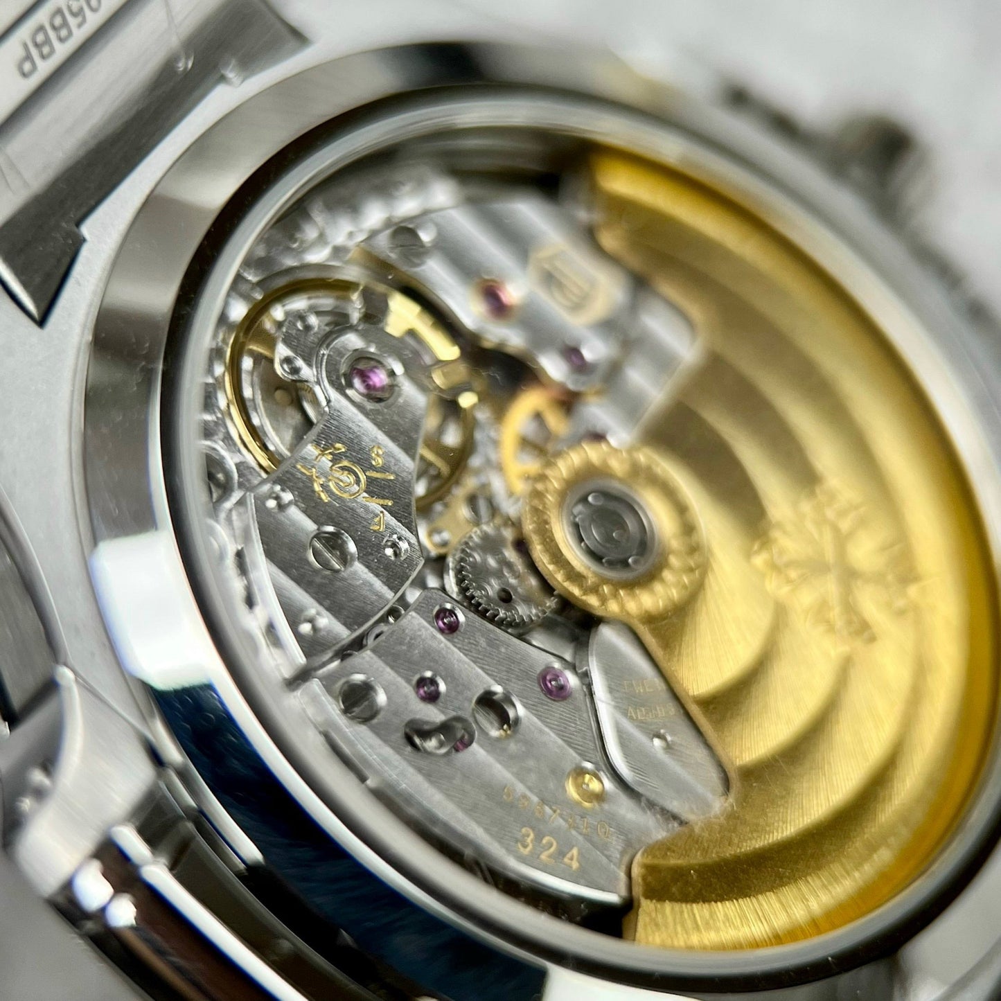 Patek Philippe Nautilus Ladies 7118/1A-010 3K Fabbrica 1:1 edizione migliore Swiss ETA324