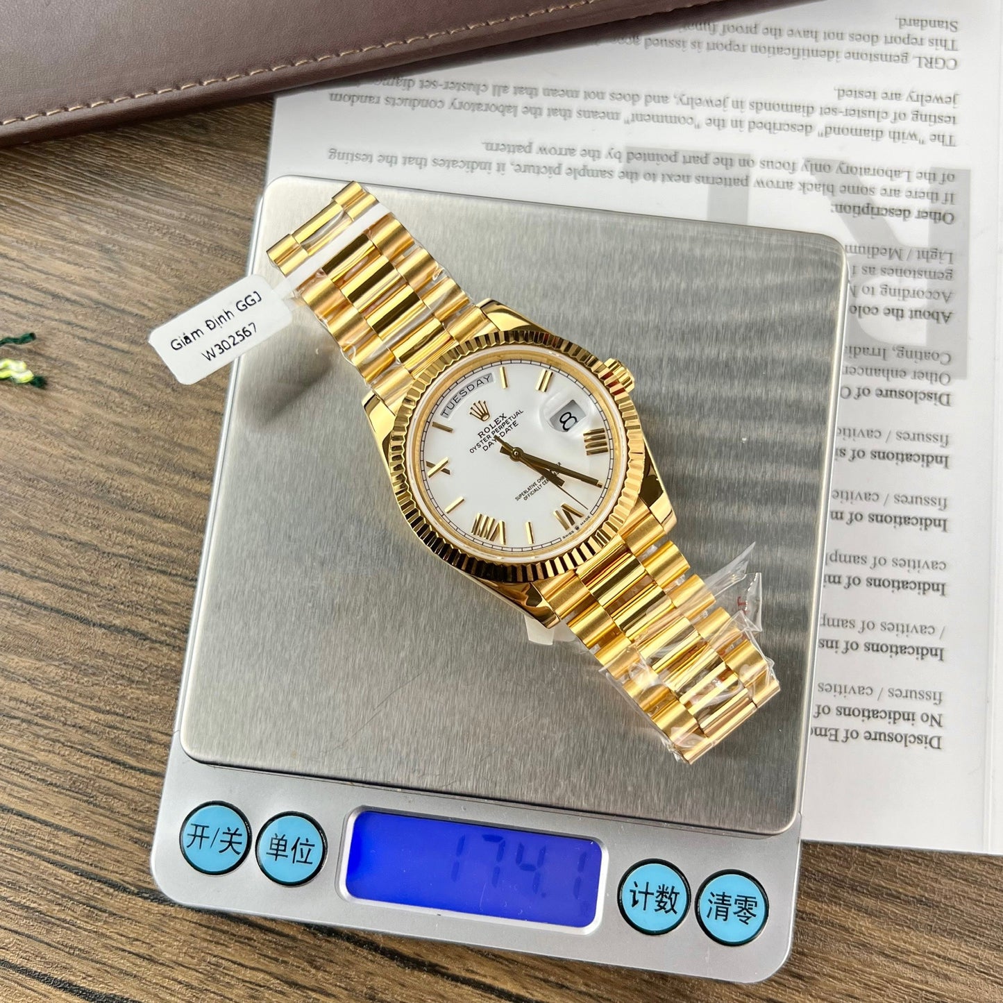Rolex Day Date M228238-0002 1:1 edizione migliore GM Fabbrica V3 Counterweight Versione