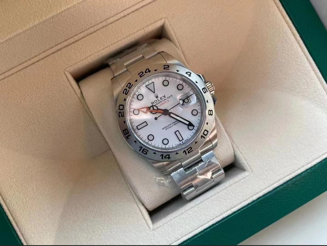 Rolex Explorer II 226570 C+ Fabbrica Men Watches 1:1 edizione migliore 3285 movimento