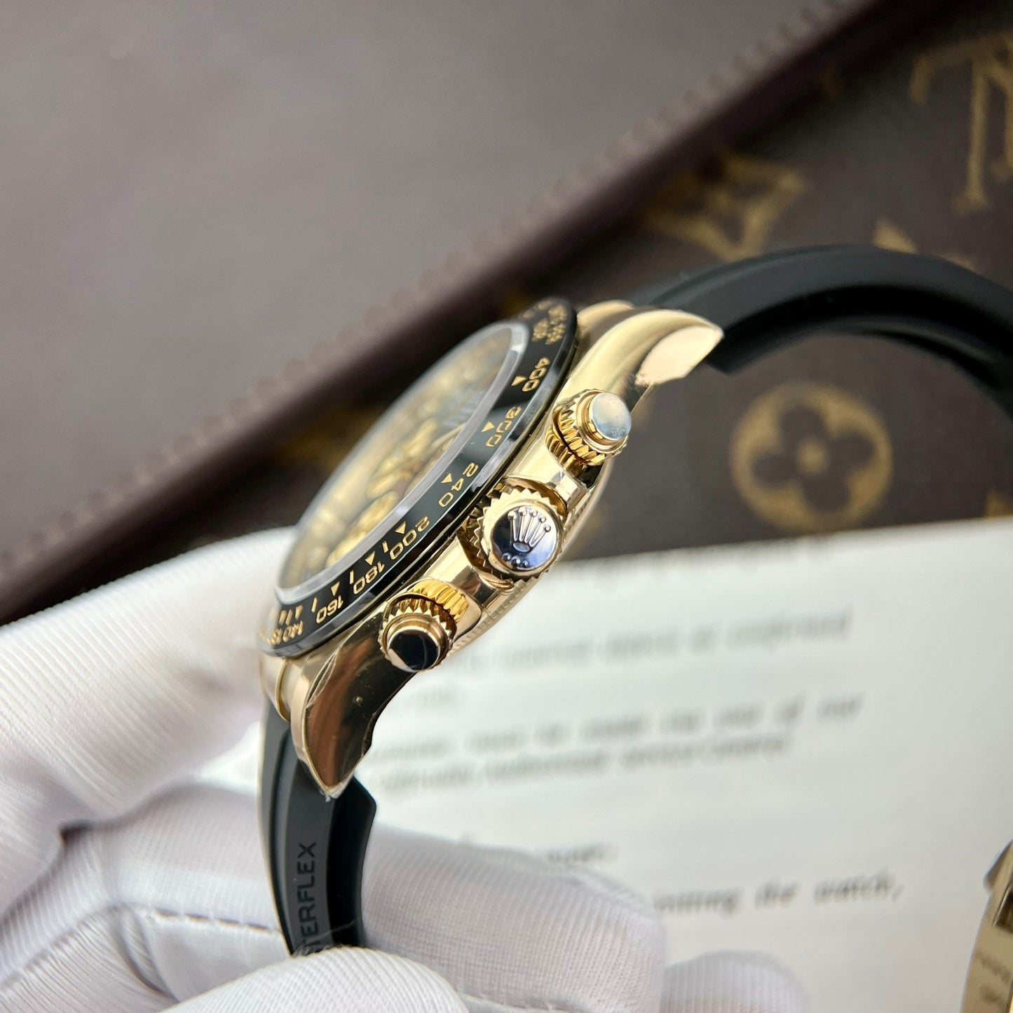 Rolex Daytona 116518 Mother of Pearl Nero 1:1 best editon BT Fabbrica