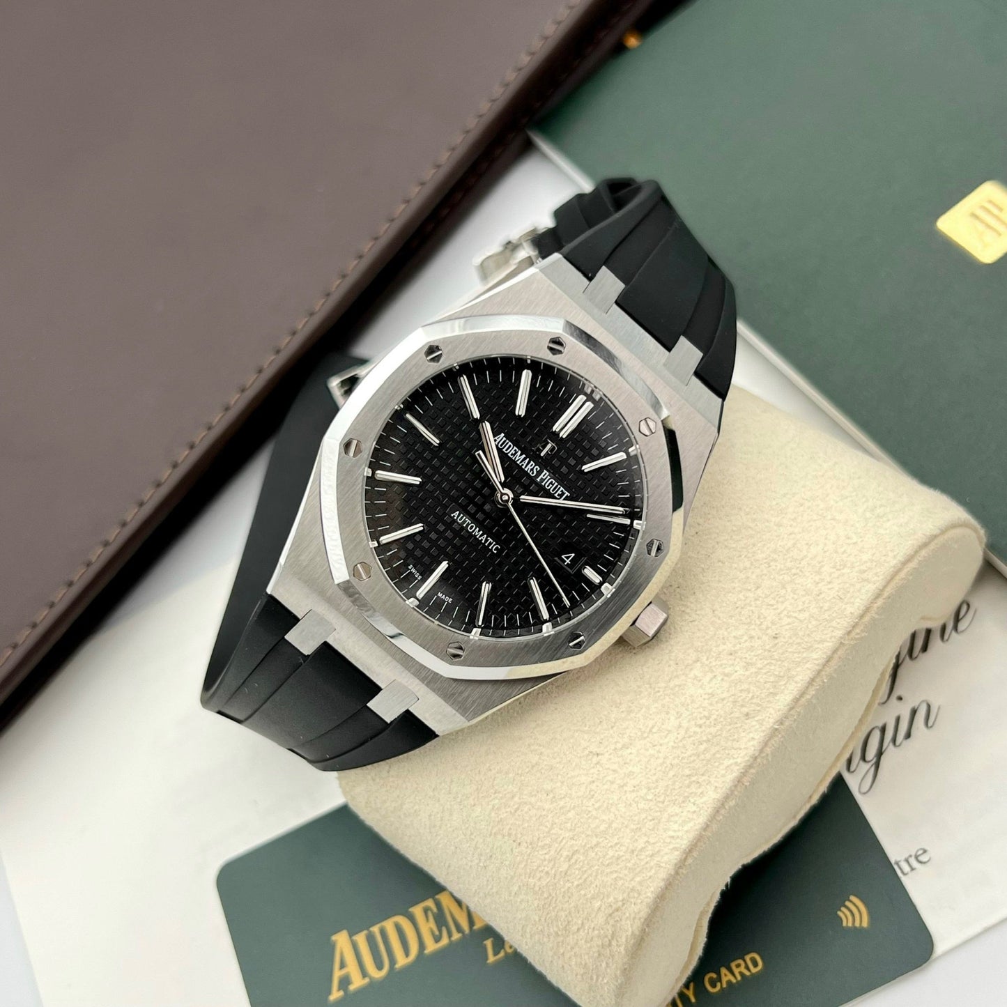 Audemars Piguet Royal Oak 15400 1:1 edición mayor APS Fabbrica quadrante nero