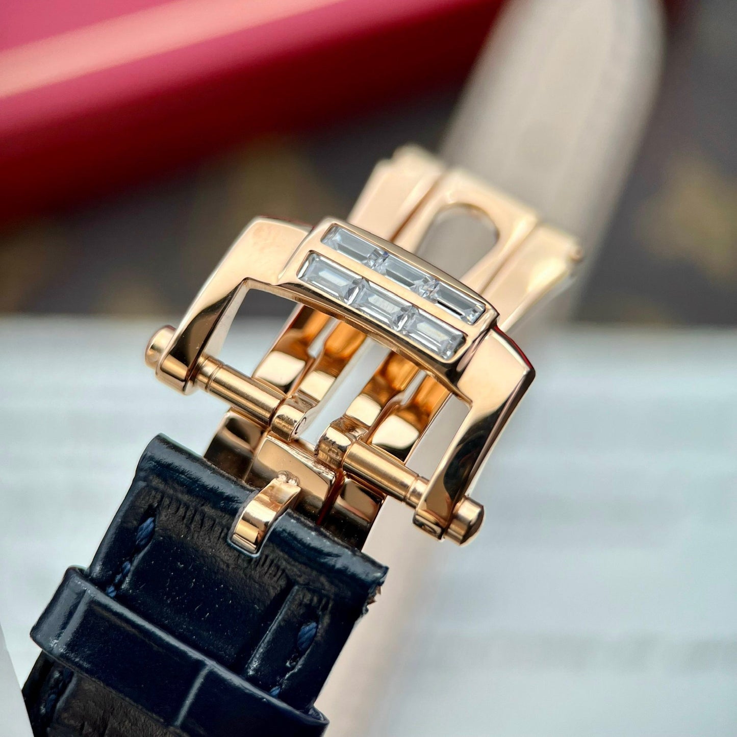 Patek Philippe Nautilus 5724R 1:1 edizione migliore quadrante blu custom 18k and moissanite