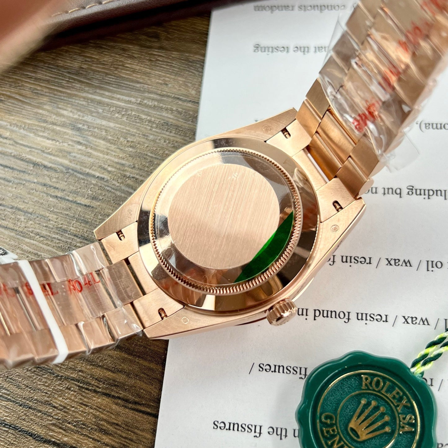 Rolex Day Date President Automatic 228235 18k Rosa Oro filled 175 gram GM V3 Counterweight Versione
