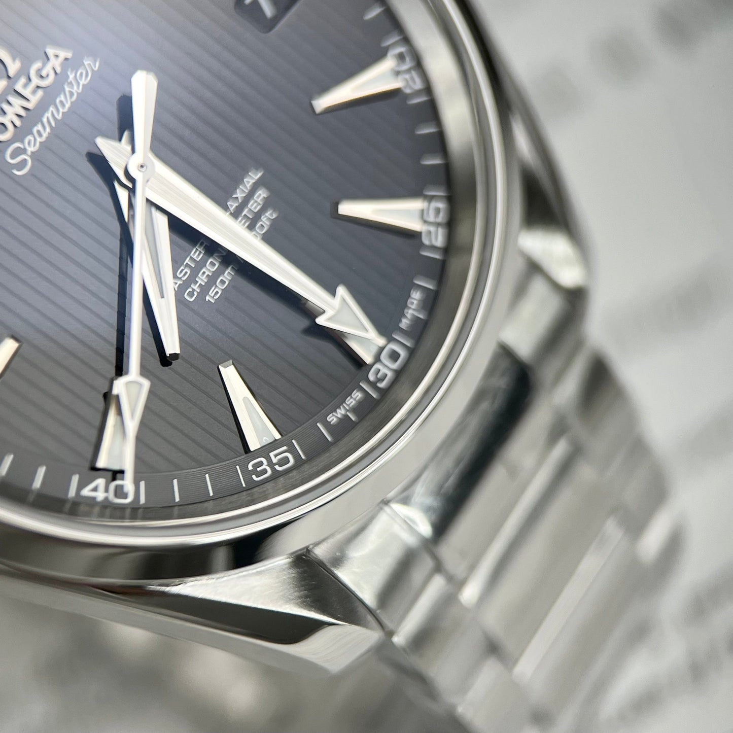 Omega Seamaster 220.10.41.21.01.001 1:1 edición mejorada VS Fabbrica quadrante nero versión más reciente