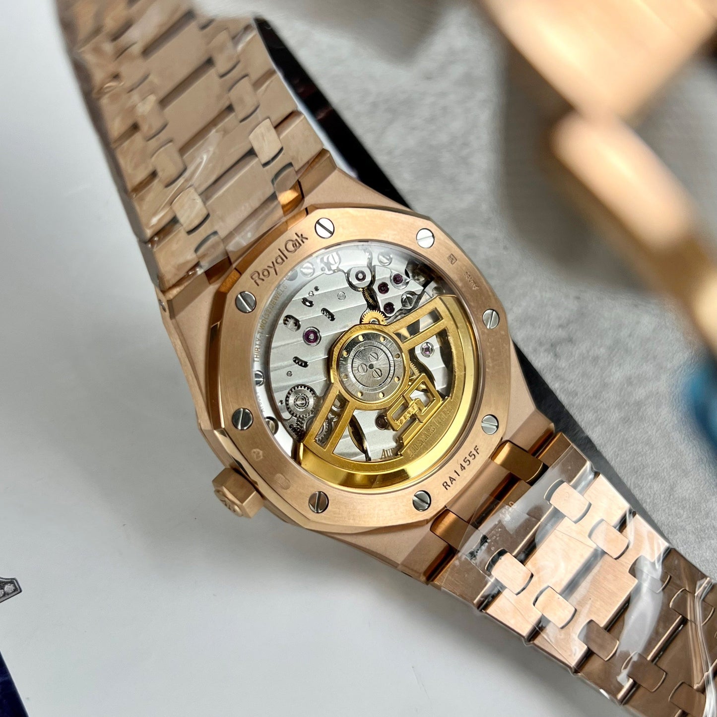 Audemars Piguet Royal Oak 15510 1:1 edizione migliore APS Fabbrica quadrante blu Rosa Oro