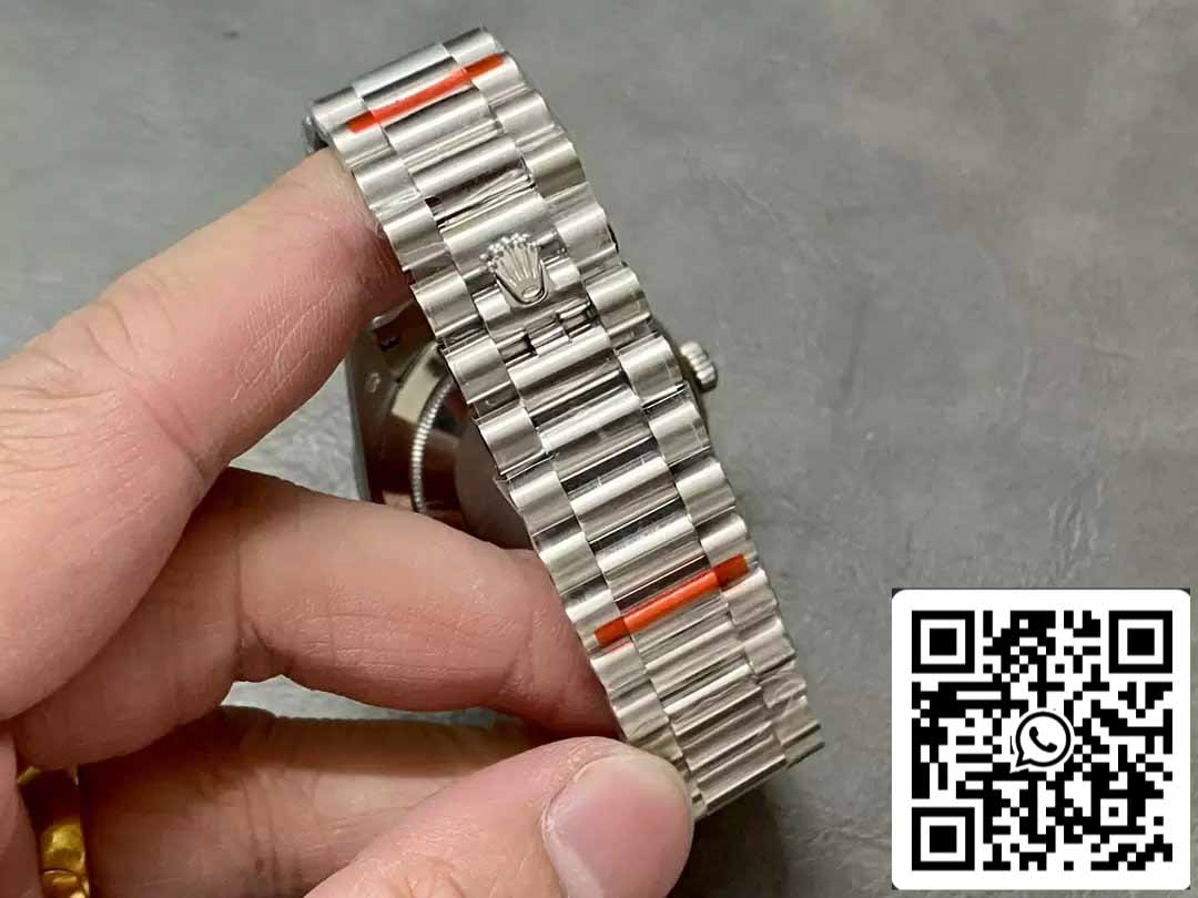 Rolex Day Date 40 M228236 Árabe quadrante verde 1:1 edizione melhor GM Fabbrica V3 Contrapeso Versão