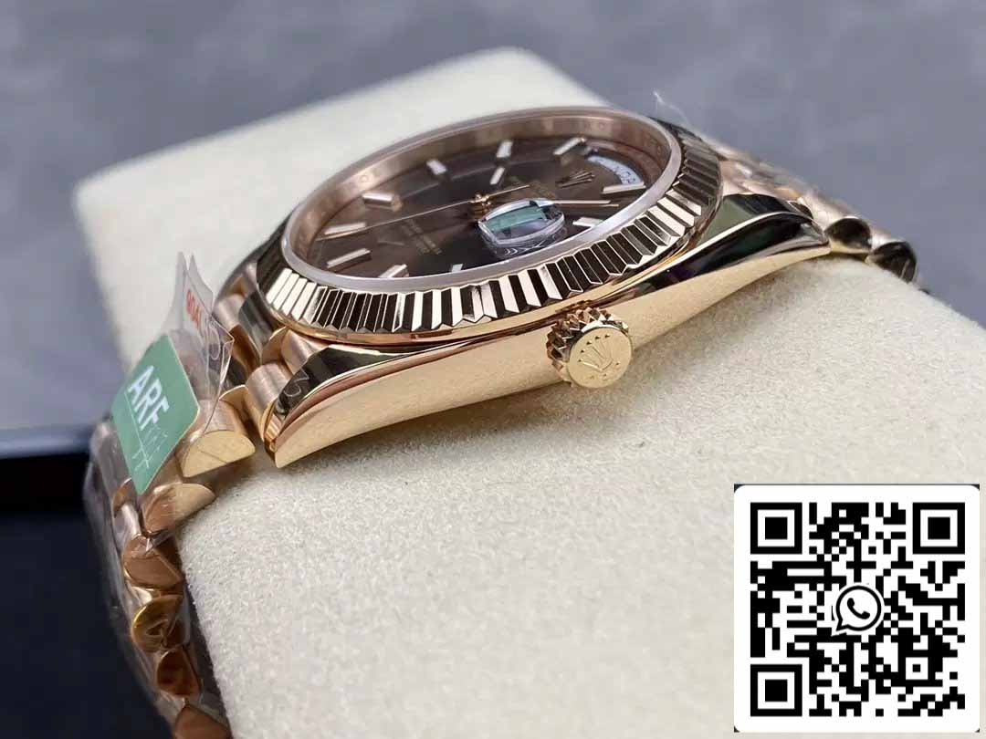 Rolex Day Date 40 M228235-0053 Chocolate quadrante 1:1 edizione migliore AR Fabbrica 3255 movimento