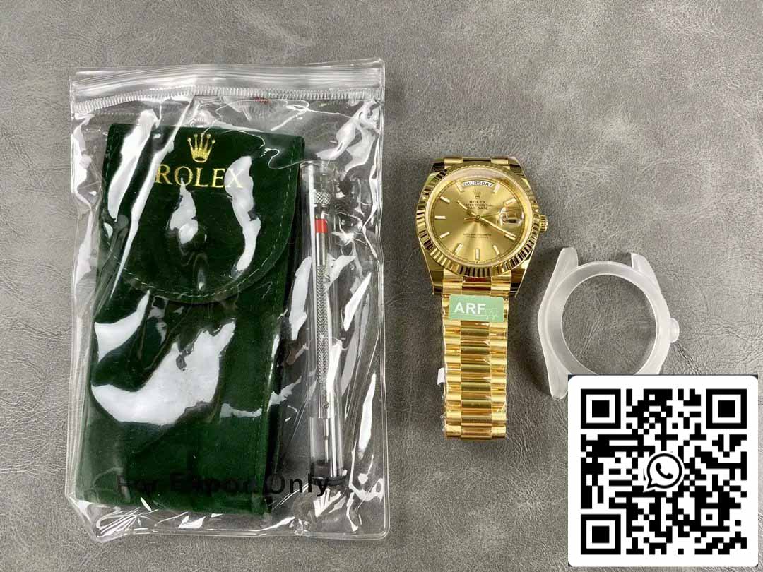 Rolex Day Date 40 M228238-0003 Yellow Oro quadrante 1:1 edizione migliore AR Fabbrica 3255 movimento