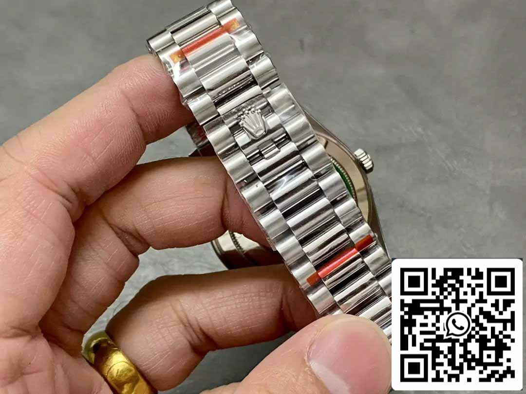 Rolex Day Date 40 m228396TBR-0001 Blu Diamond quadrante 1:1 edição melhor GM Fabbrica V3 Contrapeso Versão