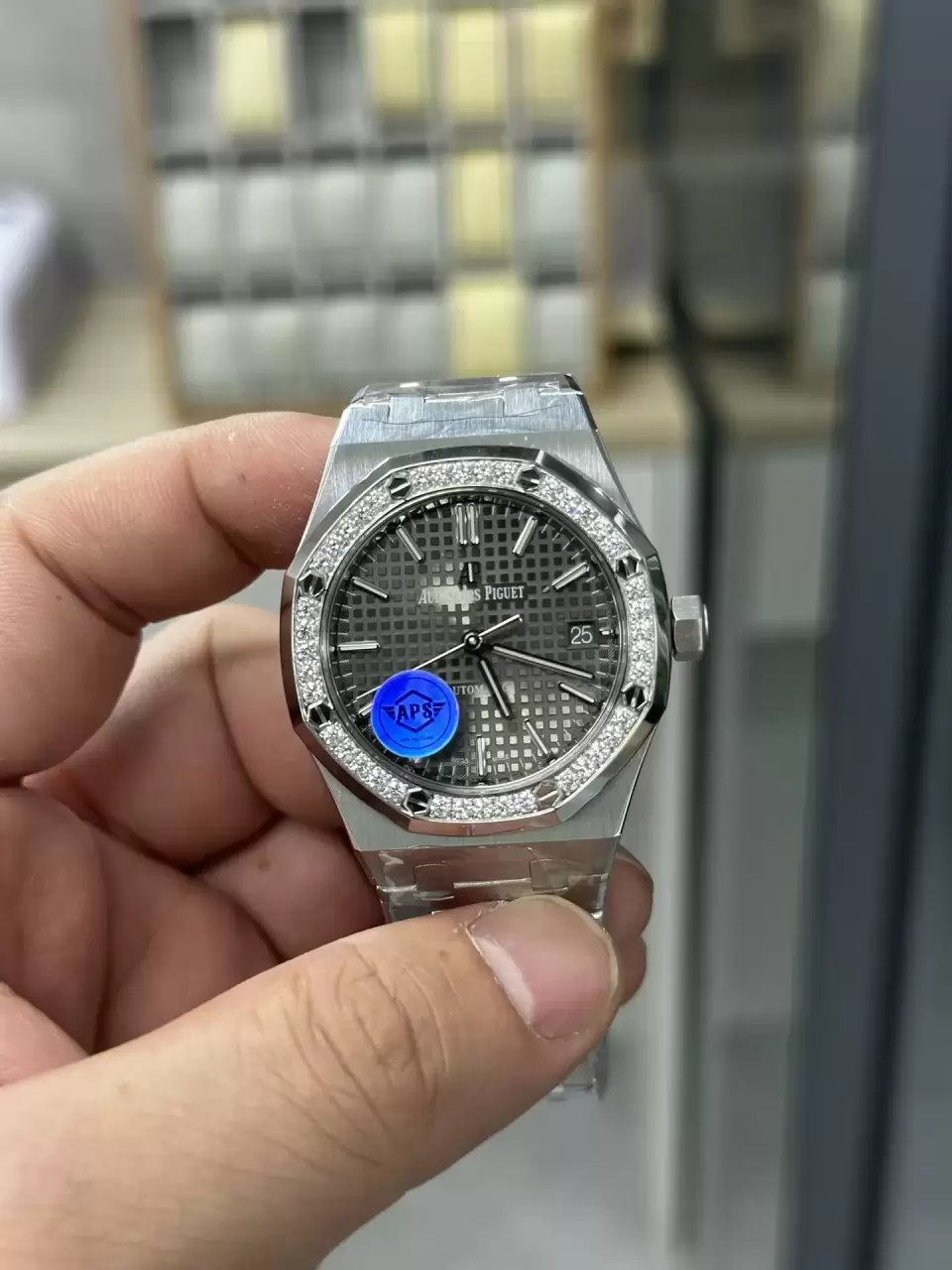 Audemars Piguet 15451ST.ZZ.1256ST.02 APS Fabbrica 1:1 edizione migliore Grigio quadrante