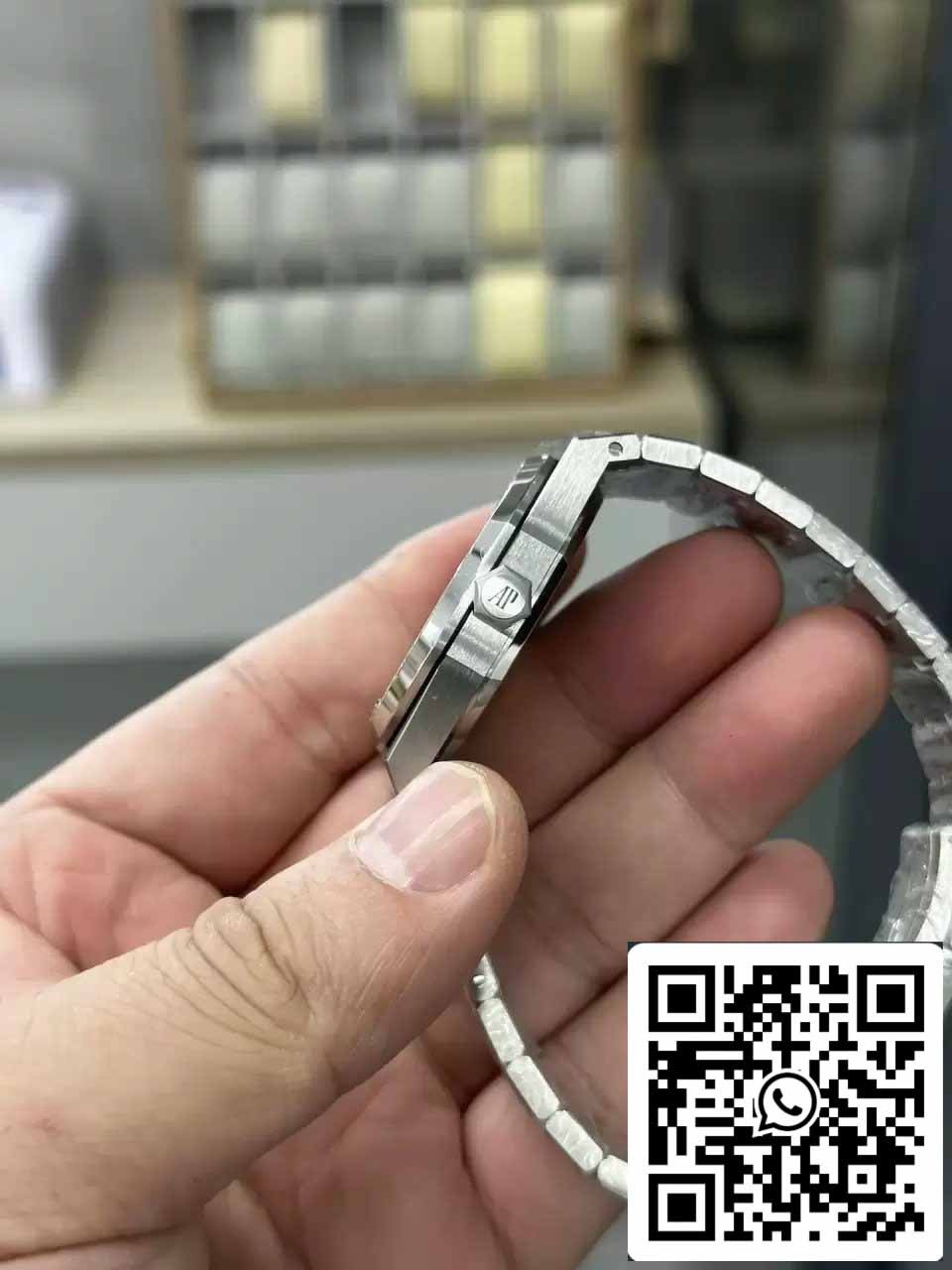 Audemars Piguet 15451ST.ZZ.1256ST.03 APS Fabbrica 1:1 edizione migliore quadrante blu