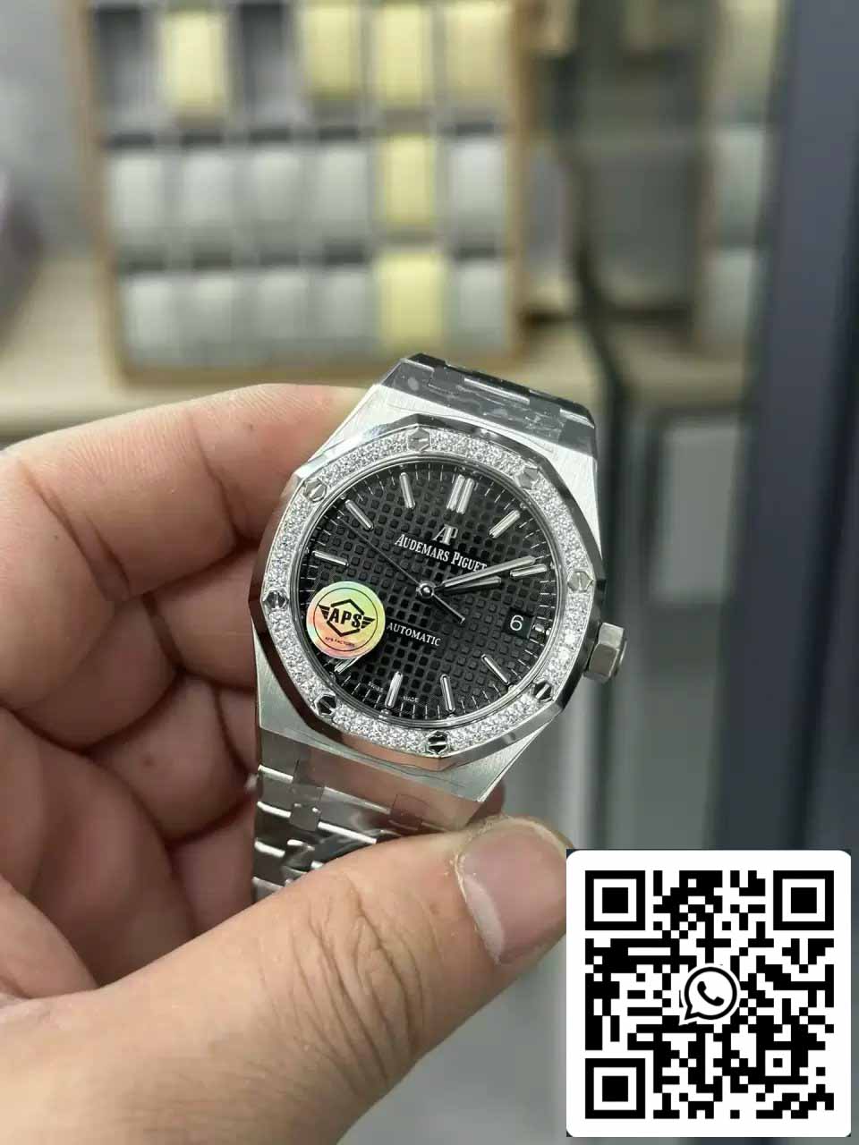 Audemars Piguet 15451ST.ZZ.1256ST.01 APS Fabbrica 1:1 edición migliore quadrante nero