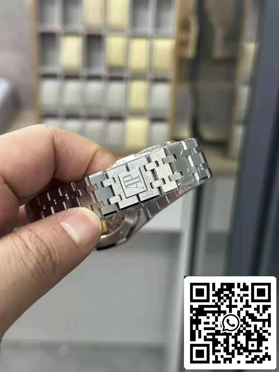 Audemars Piguet 15451ST.ZZ.1256ST.01 APS Fabbrica 1:1 edición migliore quadrante nero