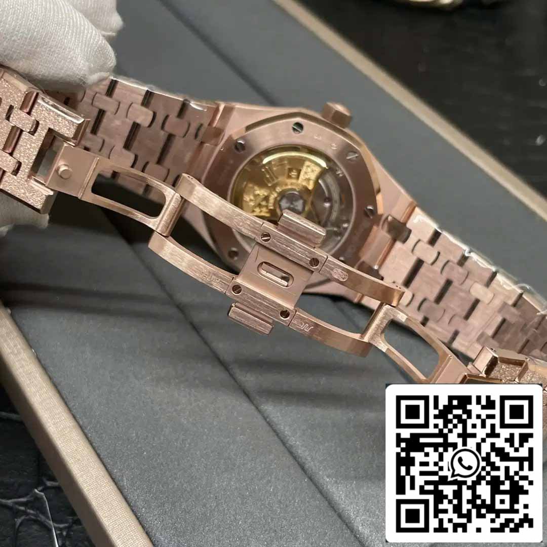Audemars Piguet 15454OR.GG.1259OR.03 Frost Oro 1:1 edizione migliore APS Fabbrica Rosa Oro quadrante Rosa Oro