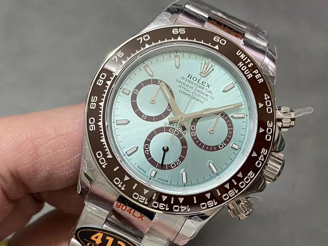 Rolex Cosmograph Daytona m126506-0001 Ice Blue 1:1 Best Edition QF Fabbrica 4131 movimento