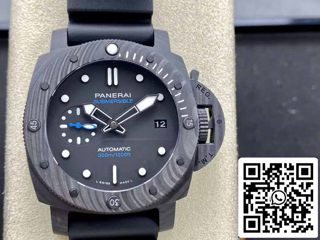 Panerai Luminor Sumergible Carbotech 42mm Pam02231 VS Fabbrica 1:1 edición mejor
