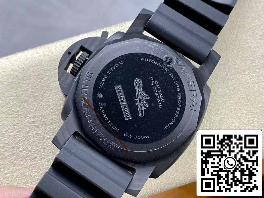 Panerai Luminor Sumergible Carbotech 42mm Pam02231 VS Fabbrica 1:1 edición mejor