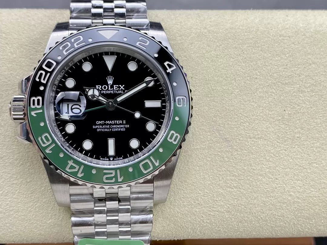 Rolex GMT Master II M126720VTNR-0001 Jubilee cinturino 1:1 edizione migliore C+ Fabbrica lunetta in ceramica