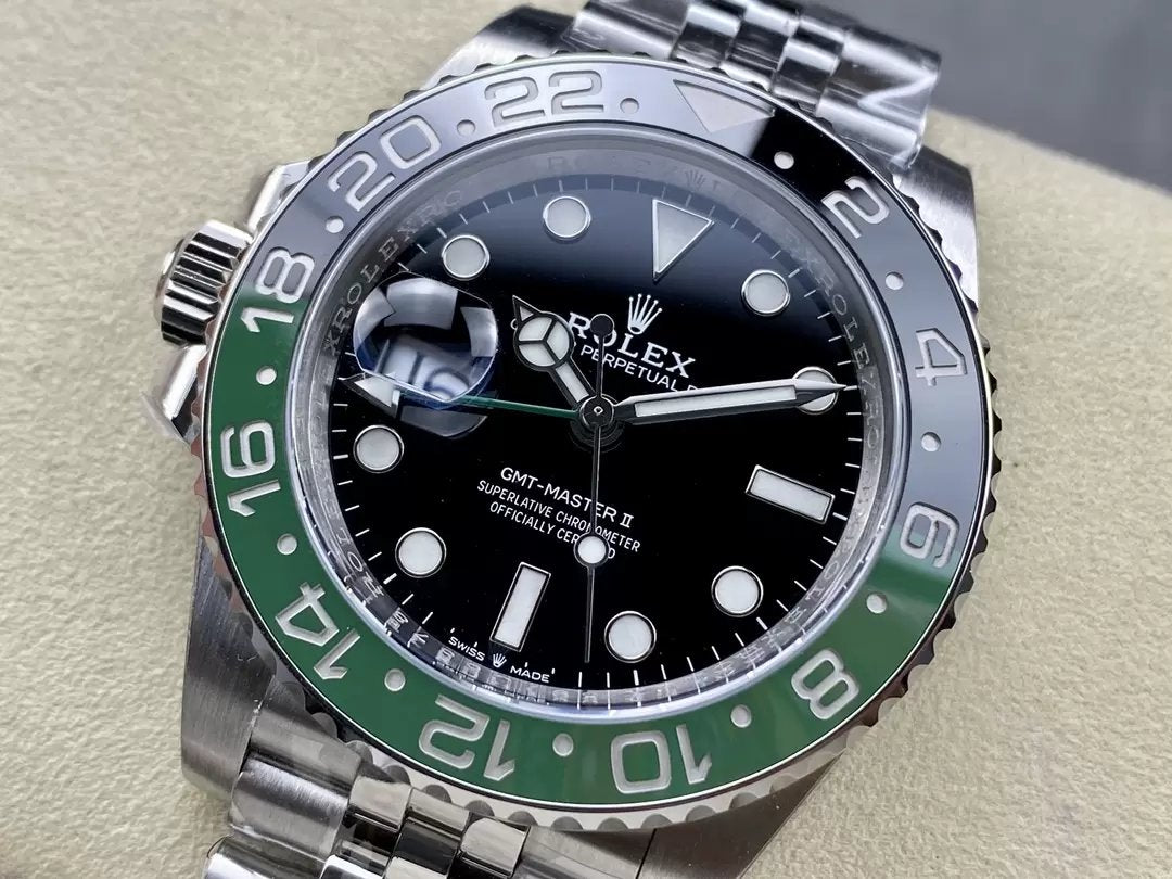 Rolex GMT Master II M126720VTNR-0001 Jubilee cinturino 1:1 edizione migliore C+ Fabbrica lunetta in ceramica
