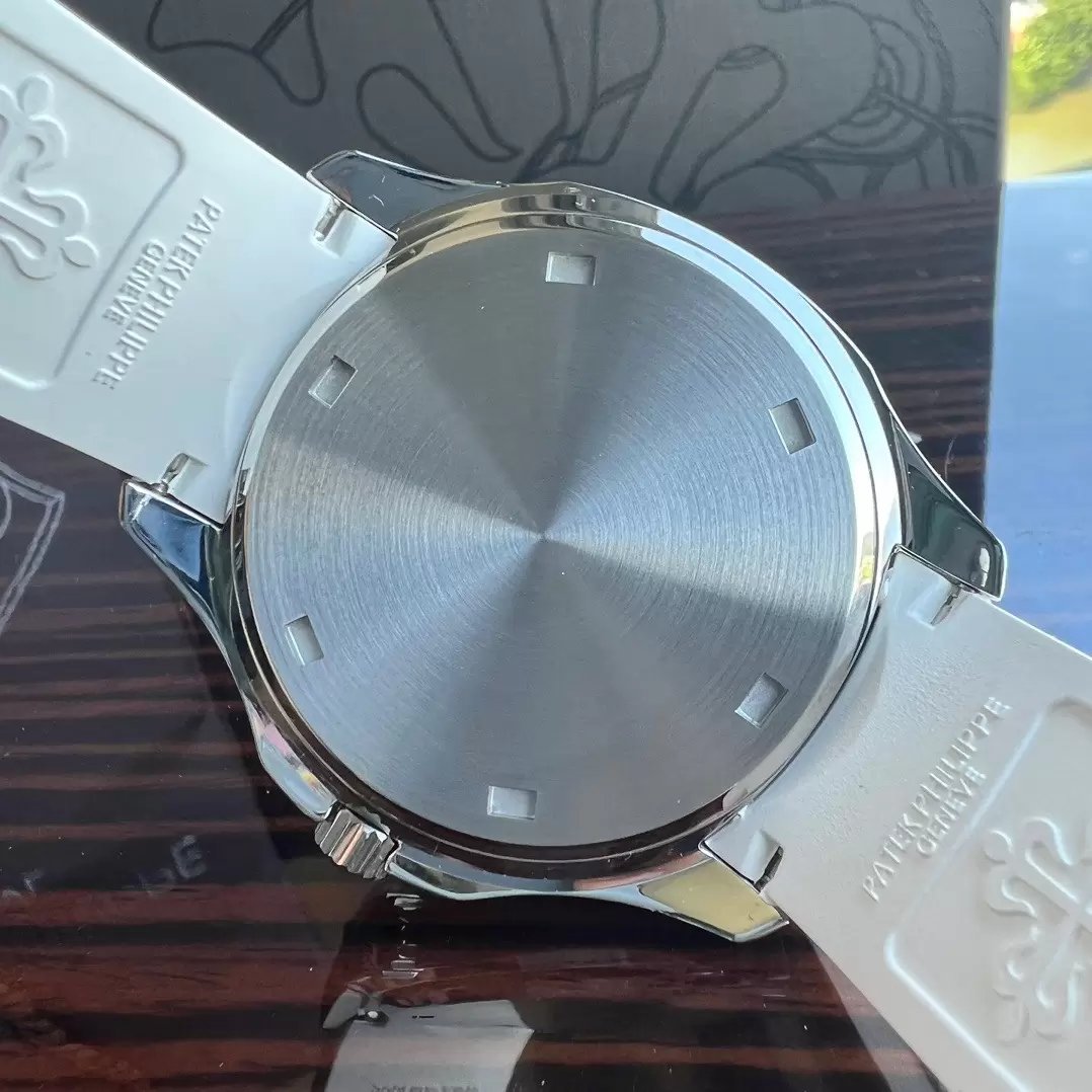 Patek Philippe Aquanaut 5267/200A-010 Mostrador Branco 1:1 Melhor Edição PPF Fabbrica