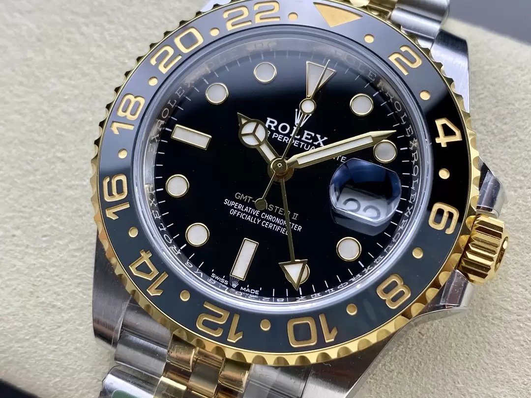Rolex GMT Master II M126713grnr-0001 ARF Fabbrica 1:1 edizione migliore 3285 movimento Jubilee cinturino