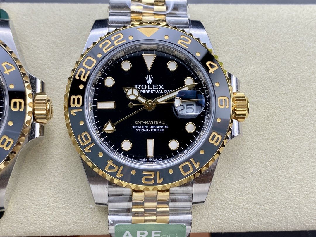 Rolex GMT Master II M126713grnr-0001 ARF Fabbrica 1:1 edizione migliore 3285 movimento Jubilee cinturino