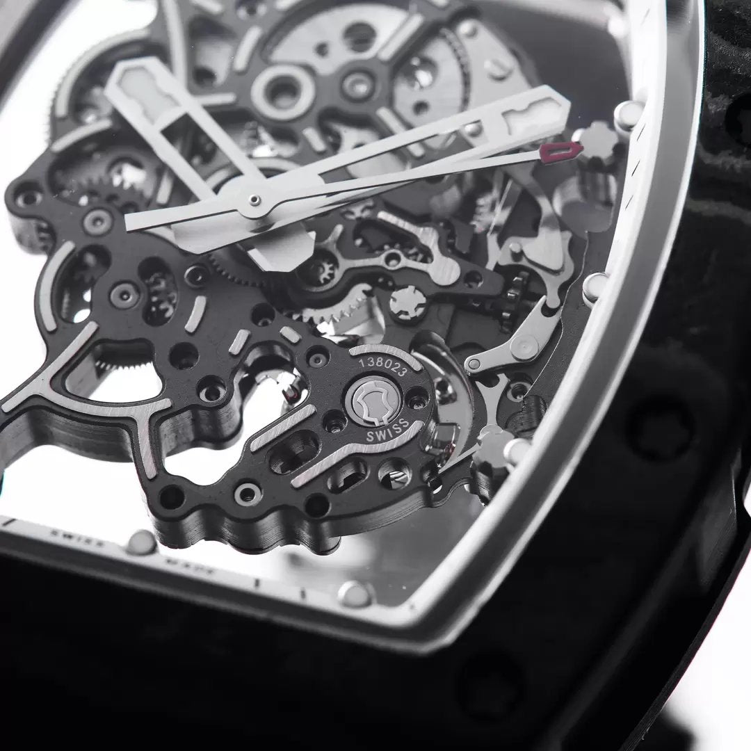 RICHARD MILLE RM055 Redesigned original 1:1 edizione migliore BBR Fabbrica 2024 Bianco lunetta