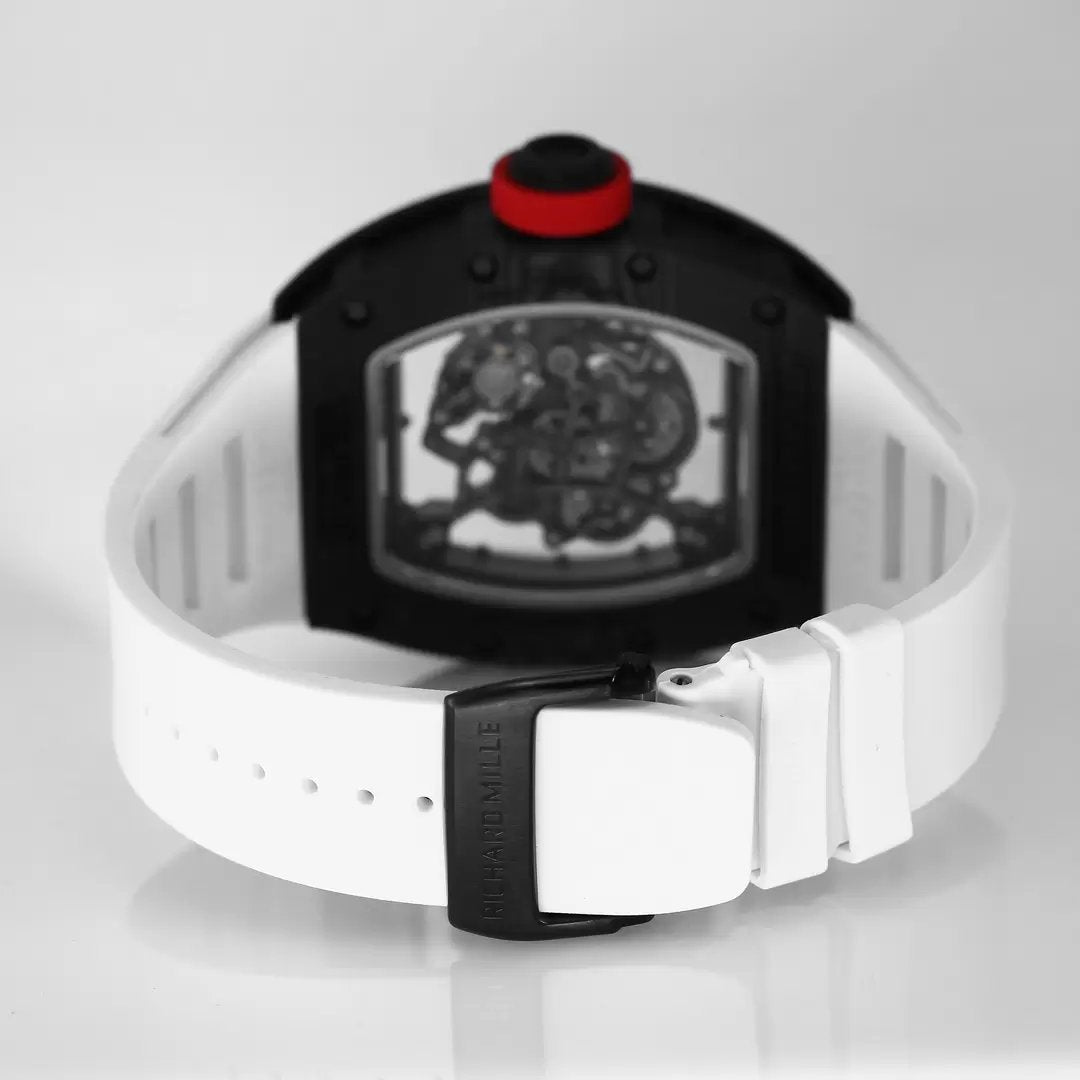 RICHARD MILLE RM055 Original redesenhado 1:1 edizione migliore BBR Fabbrica 2024 Bianco cinturino