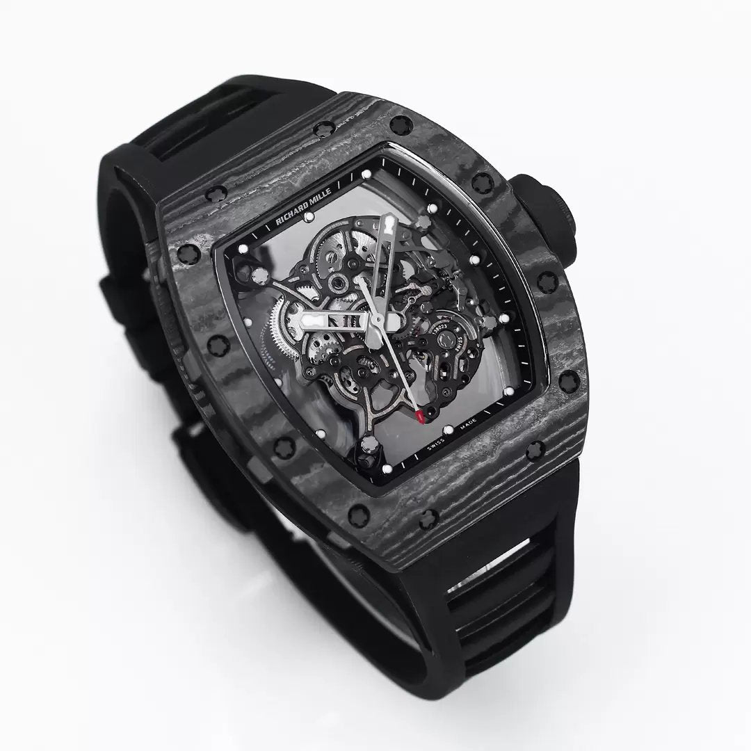 RICHARD MILLE RM055 Redesigned original 1:1 edizione migliore BBR Fabbrica 2024 Nero