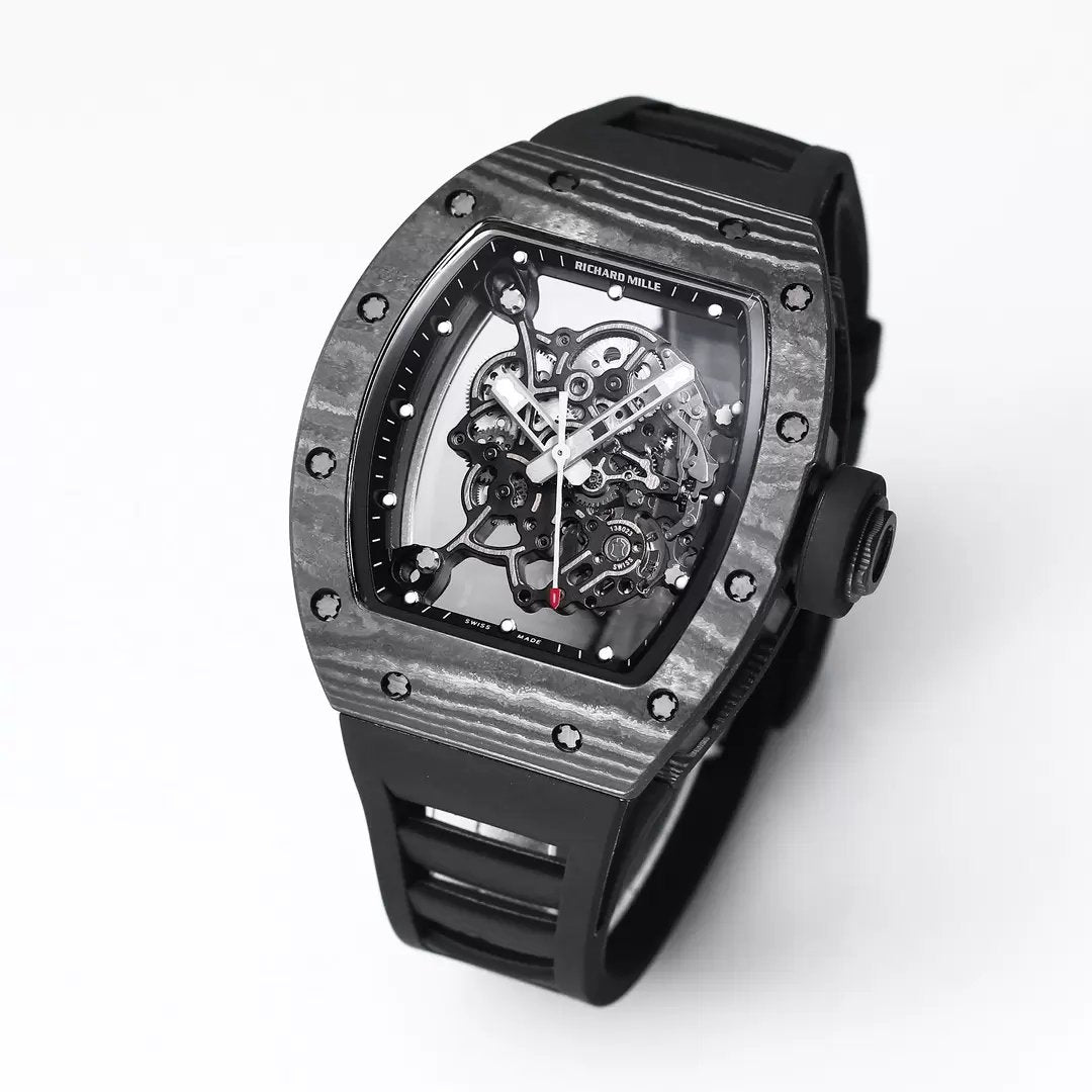 RICHARD MILLE RM055 Redesigned original 1:1 edizione migliore BBR Fabbrica 2024 Nero
