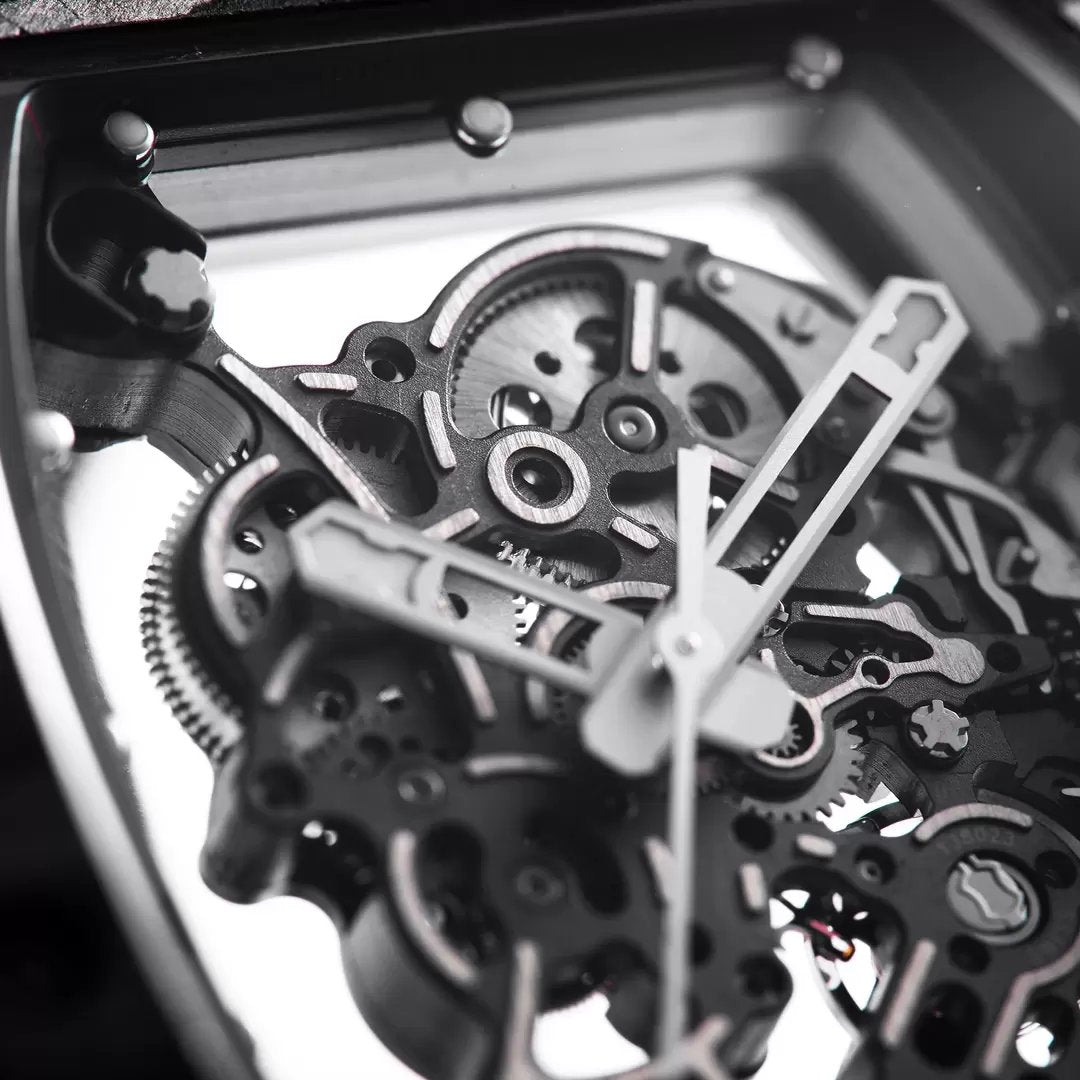 RICHARD MILLE RM055 Redesigned original 1:1 edizione migliore BBR Fabbrica 2024 Nero cinturino