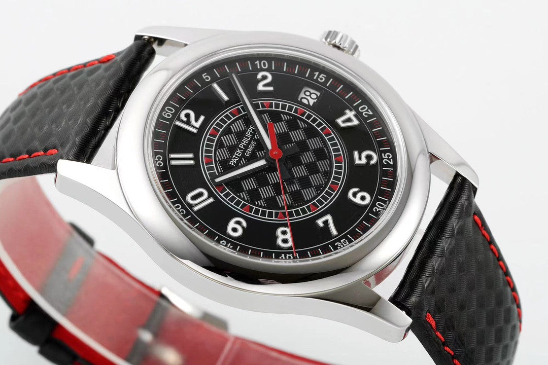 Patek Philippe Calatrava 6007G-010 1:1 Best Edition PPF Fabbrica Black Dial
