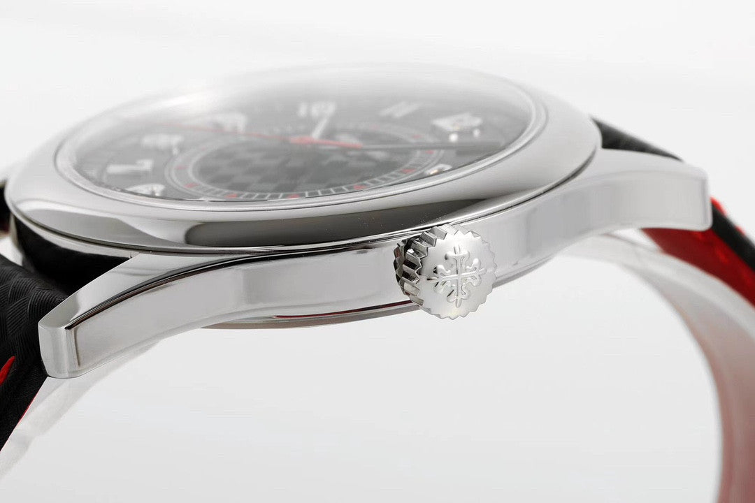 Patek Philippe Calatrava 6007G-010 1:1 Best Edition PPF Fabbrica Black Dial
