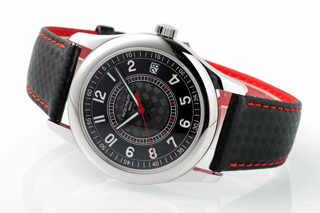 Patek Philippe Calatrava 6007G-010 1:1 Best Edition PPF Fabbrica Black Dial