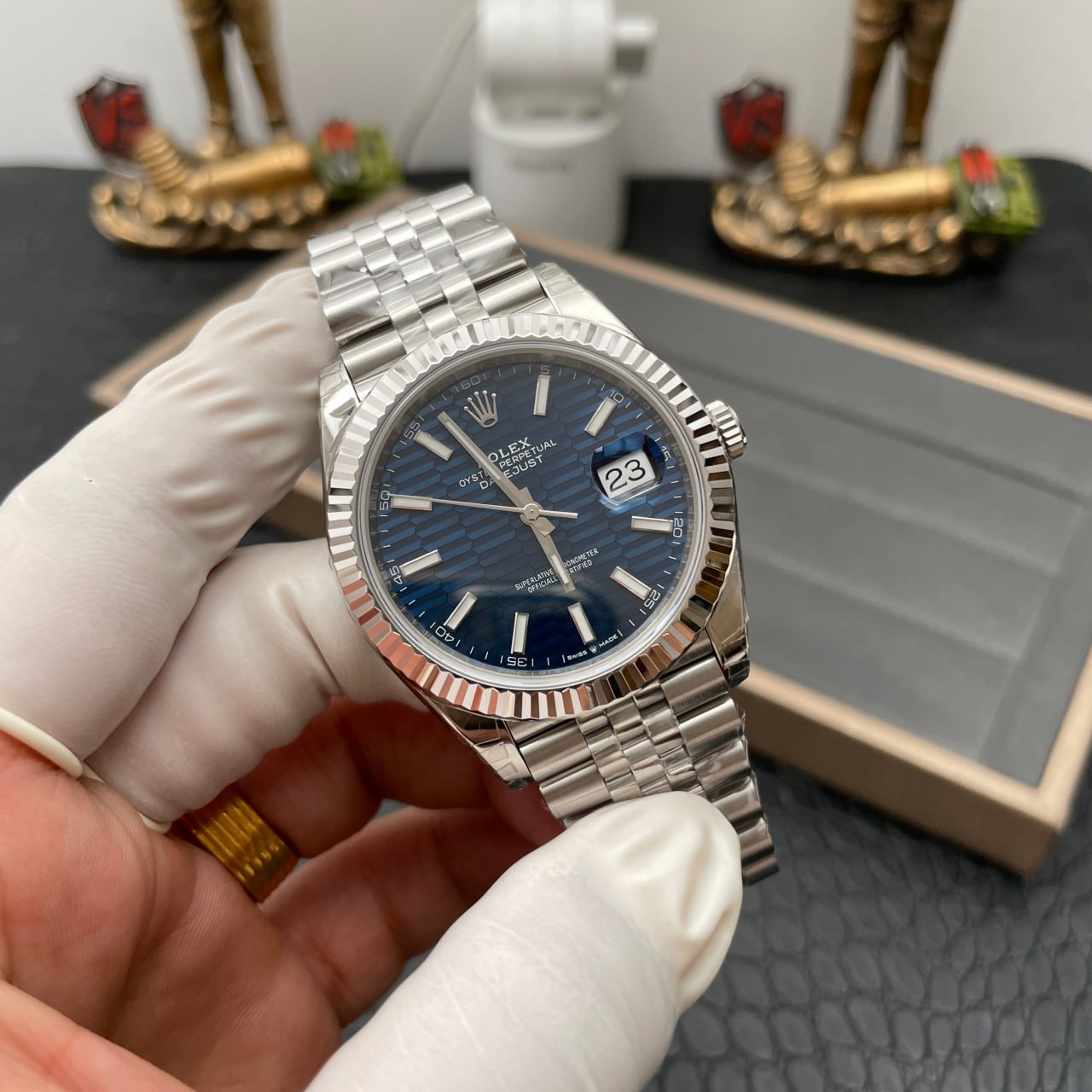 Rolex Datejust M126334-0032 41MM 1:1 edizione migliore VS Fabbrica acciaio inossidabile 2024