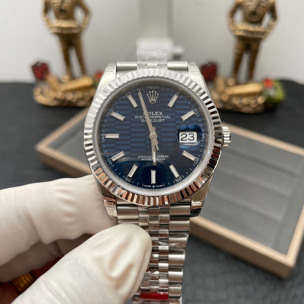 Rolex Datejust M126334-0032 41MM 1:1 edizione migliore VS Fabbrica acciaio inossidabile 2024