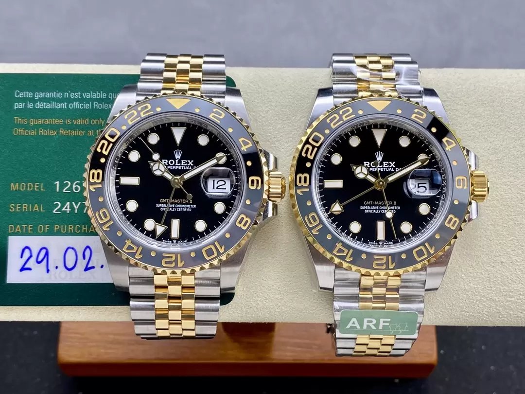 replica Rolex GMT Master II M126713grnr-0001 ARF Fabbrica 1:1 edizione migliore CounterWeight Versione