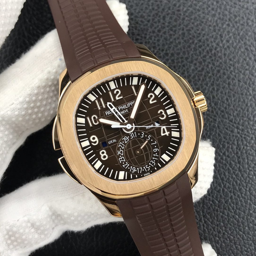 Patek Philippe Aquanaut 5164R-001 1:1 Best Edition ZF Fabbrica Brown Dial