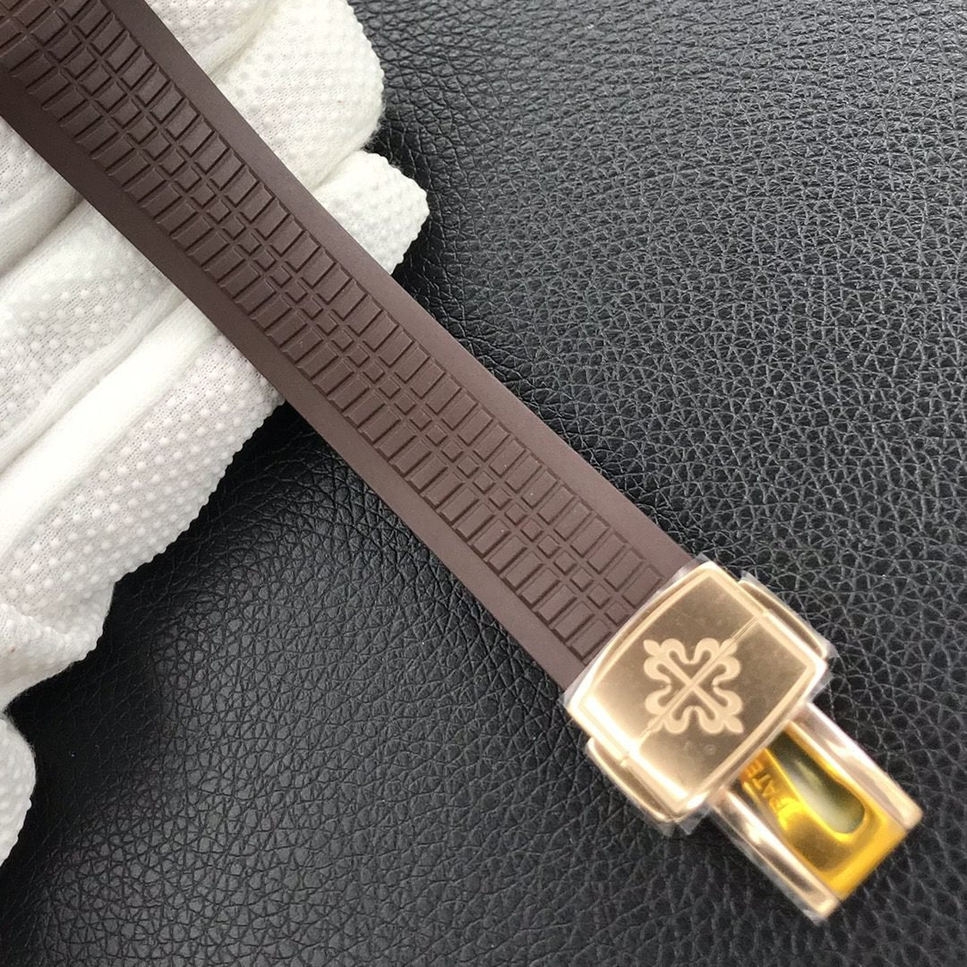 Patek Philippe Aquanaut 5164R-001 1:1 Best Edition ZF Fabbrica Brown Dial