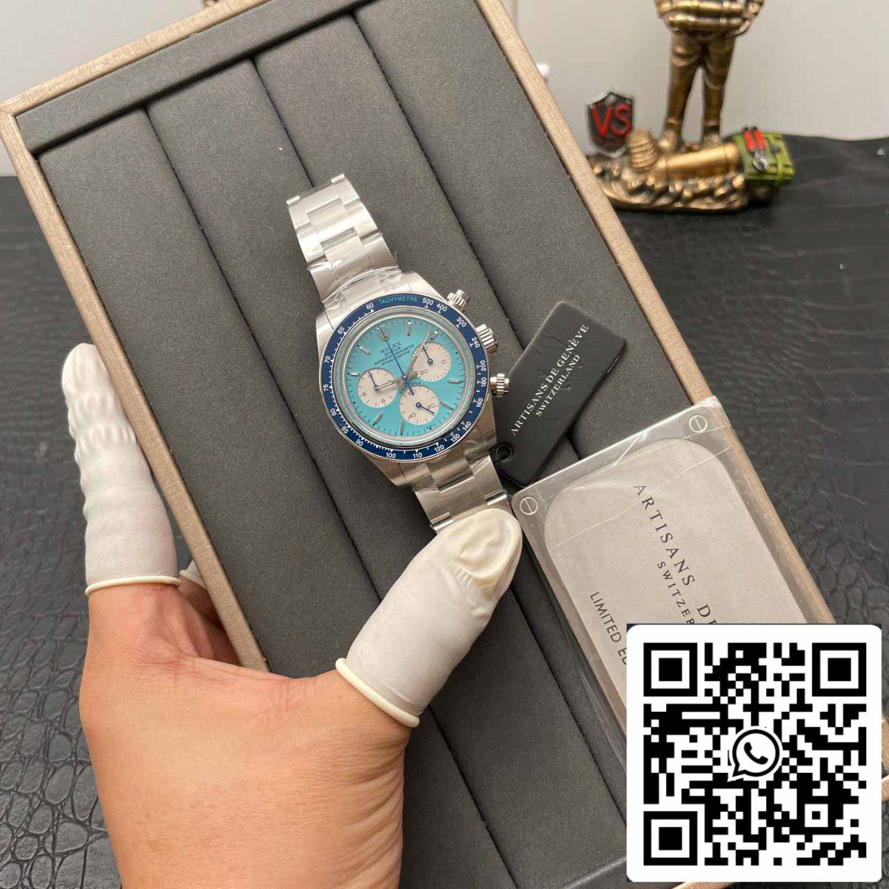 ADG【Modified Version】Rolex Cosmograph Daytona Series Tiffany Dial 4130 movimento