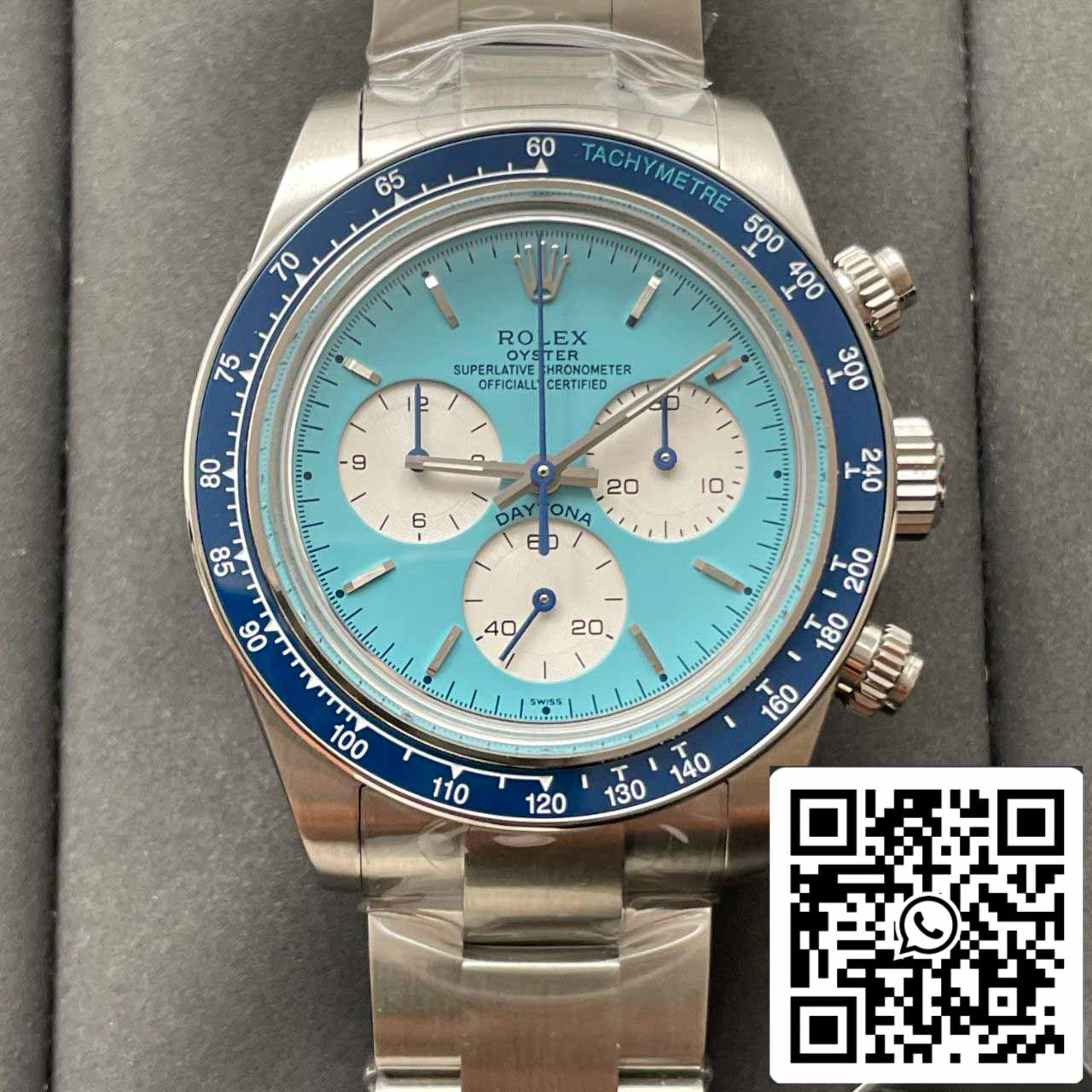ADG【Modified Version】Rolex Cosmograph Daytona Series Tiffany Dial 4130 movimento