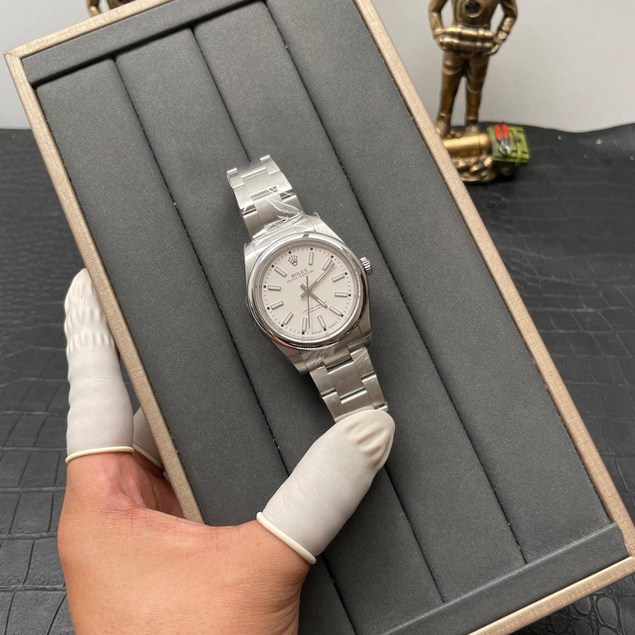 Rolex Oyster Perpetual 114300 39MM TW Fabbrica 1:1 Best Edition White Dial