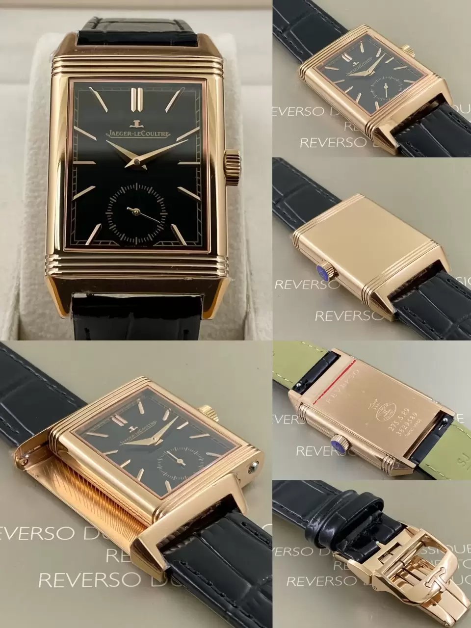 Jaeger-LeCoultre Reverso Tribute Monoface Small Seconds 713256J MG Fabbrica 1:1 Best Edition
